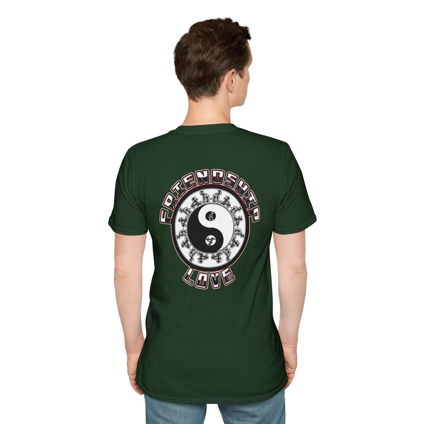 Yin-Yang with Spunk and Energy Unisex T-Shirt