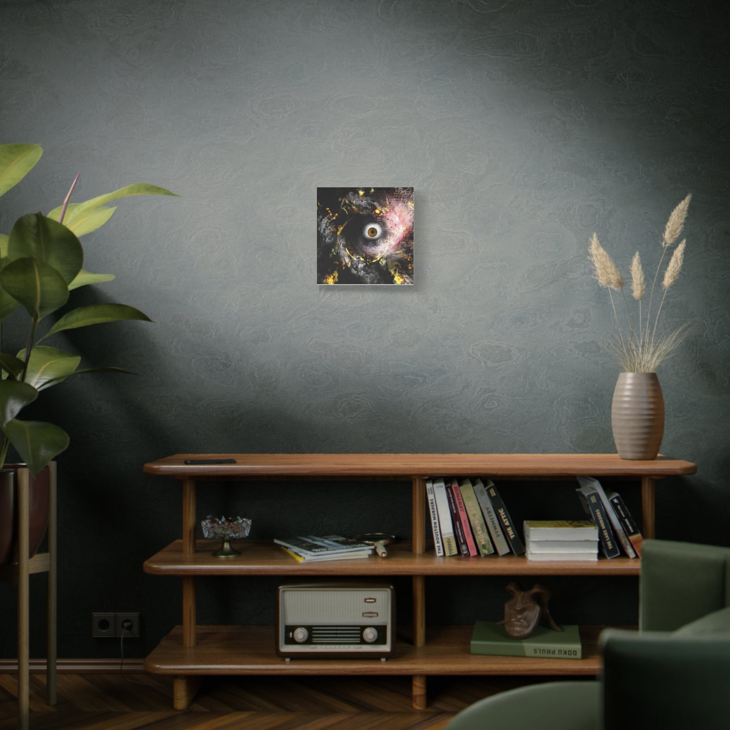 Abstract cosmic Eye Wall Art