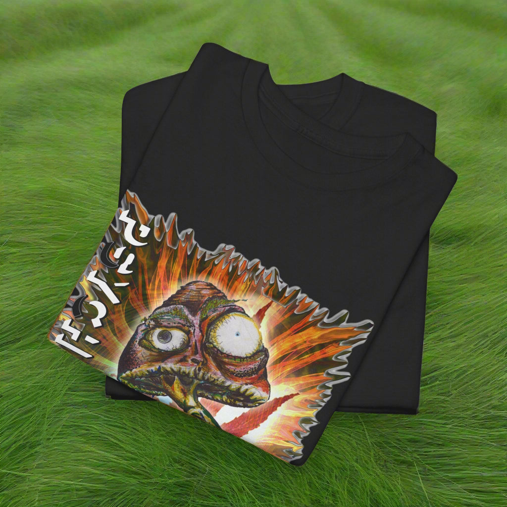 Psychedelic Mushroom Mary-Jane Leaf Tee