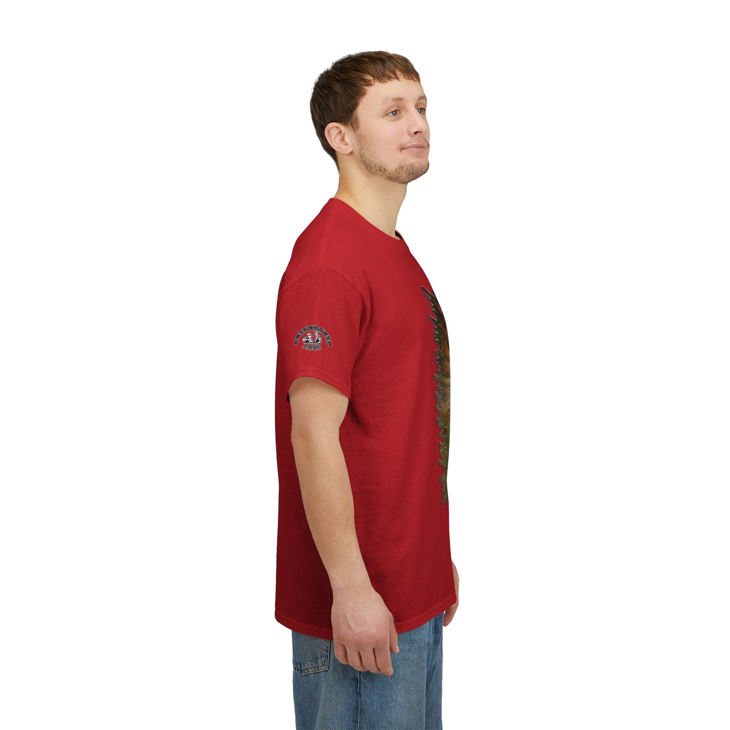 Psychedelic Mushroom Unisex Tee - Vibrant Colors Abstract Design