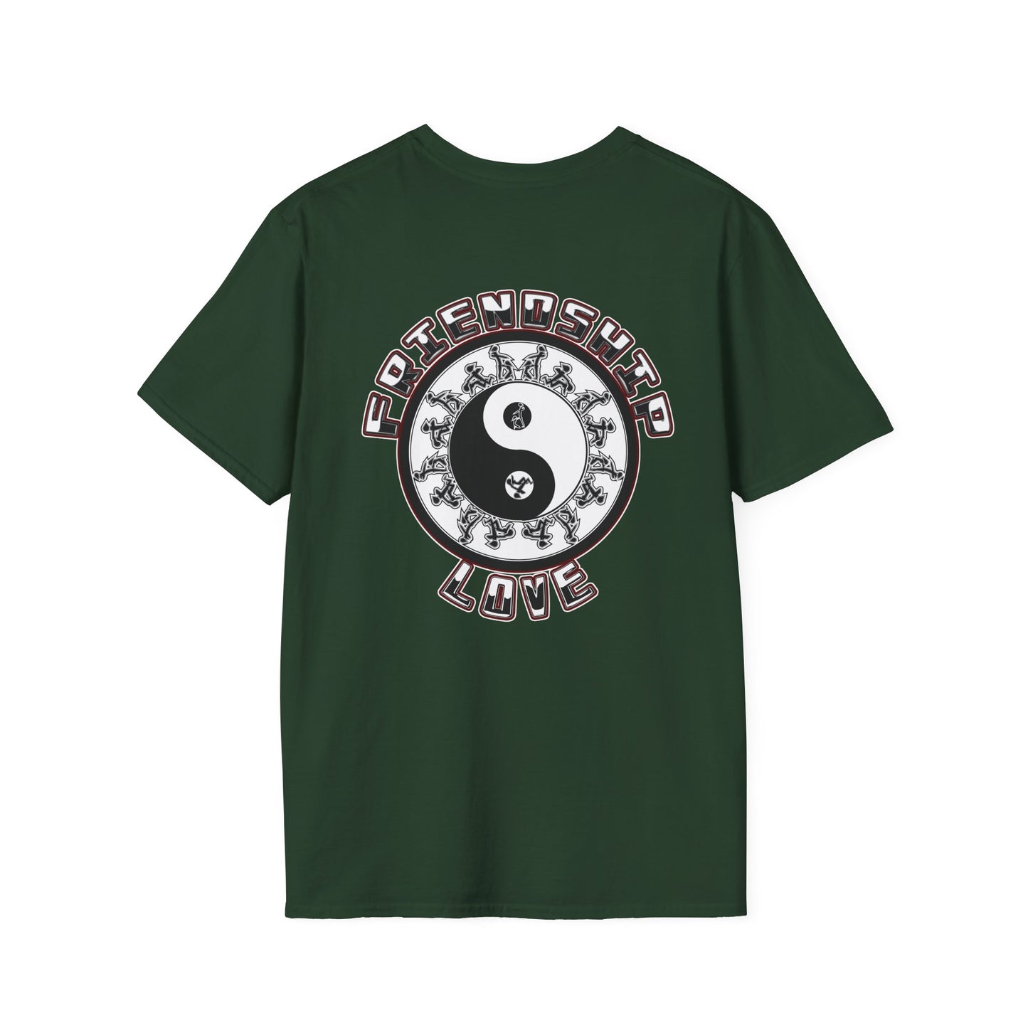 Yin-Yang with Spunk and Energy Unisex T-Shirt