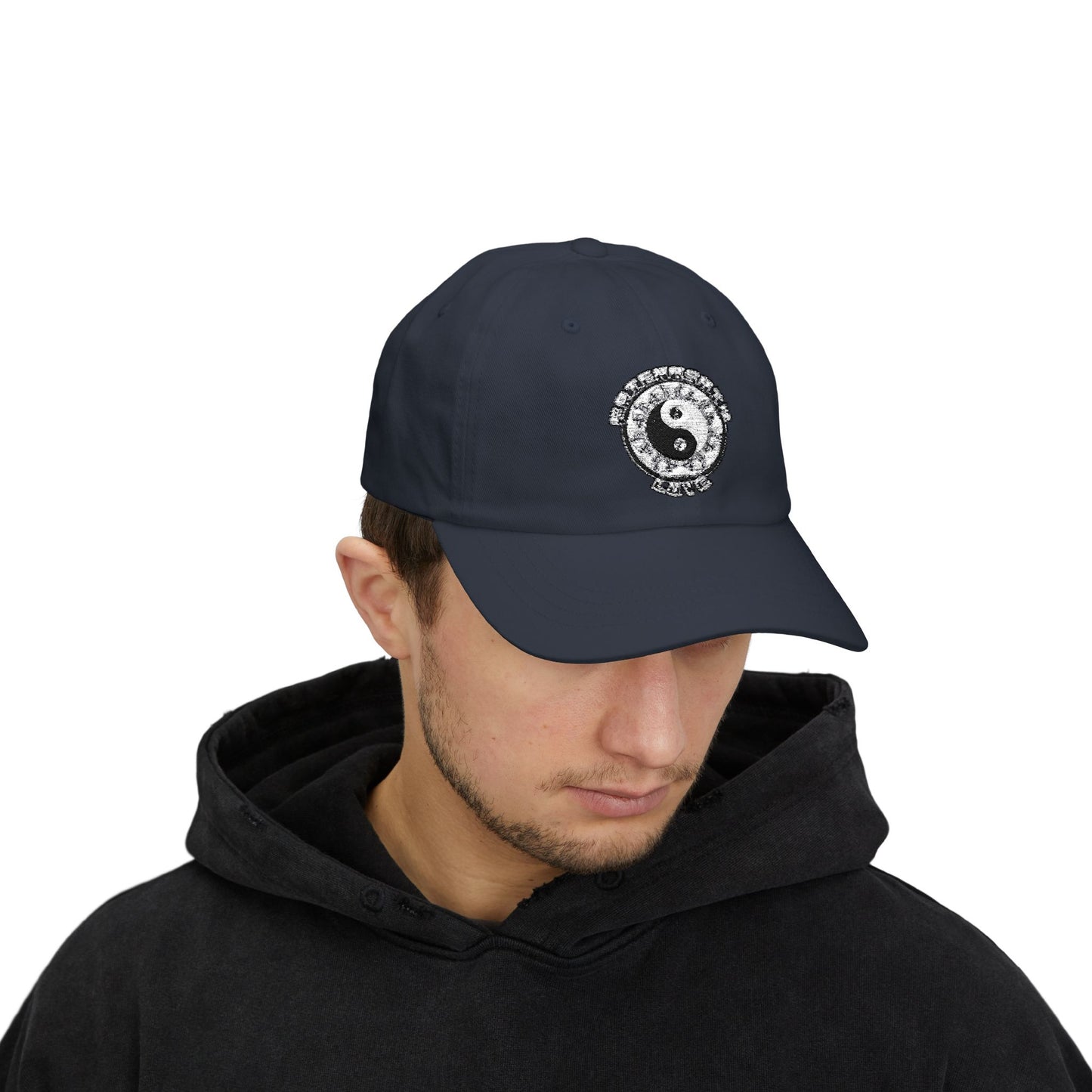 Yin Yang Friendship and Love dad cap hat