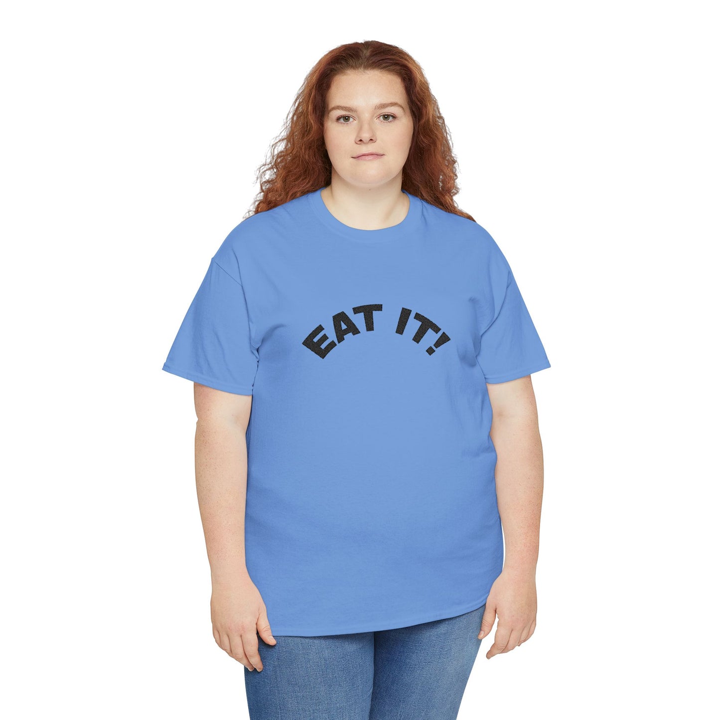 Funny Eat It Unisex Heavy Cotton Tee