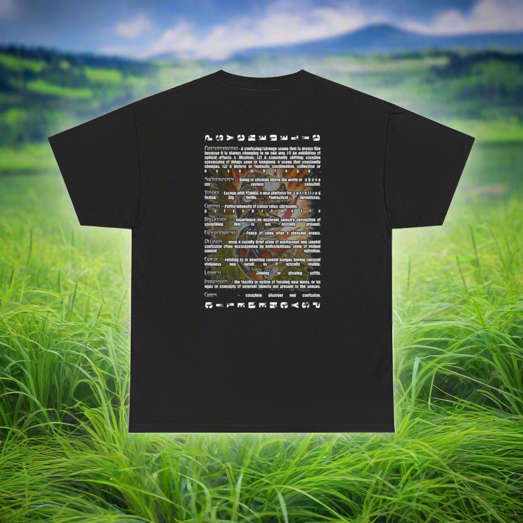 Psychedelic Mushroom Mary-Jane Leaf Tee