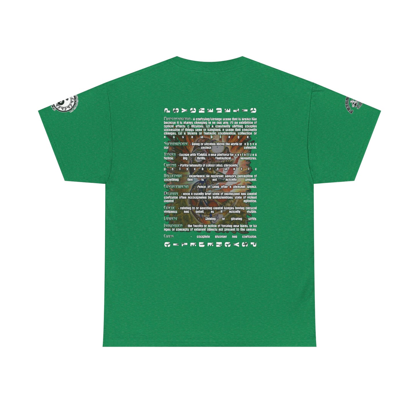 Psychedelic Mushroom Unisex Tee - Vibrant Colors Abstract Design