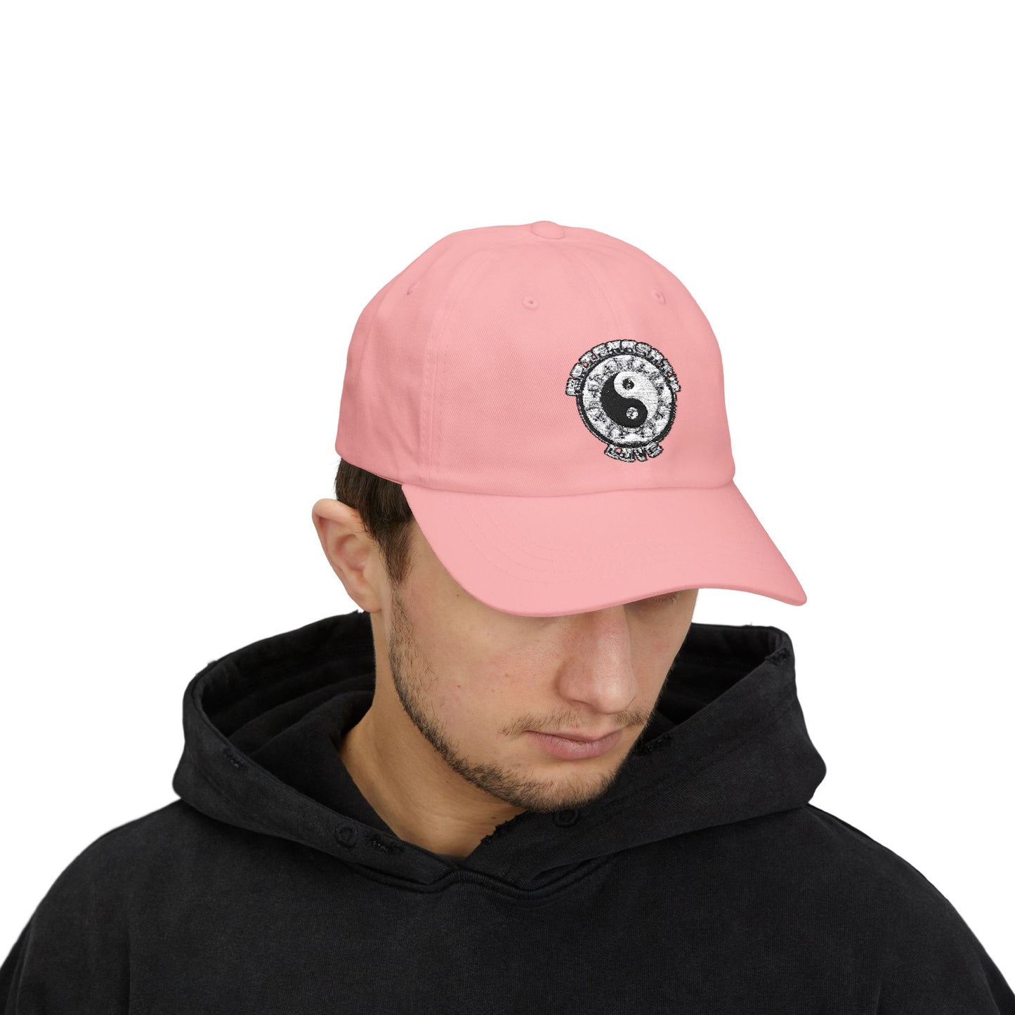 Yin Yang Friendship and Love dad cap hat