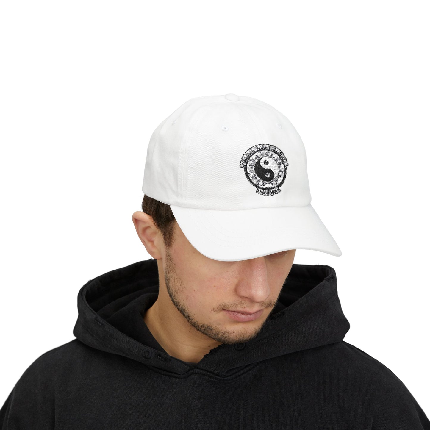 Yin Yang Friendship and Love dad cap hat