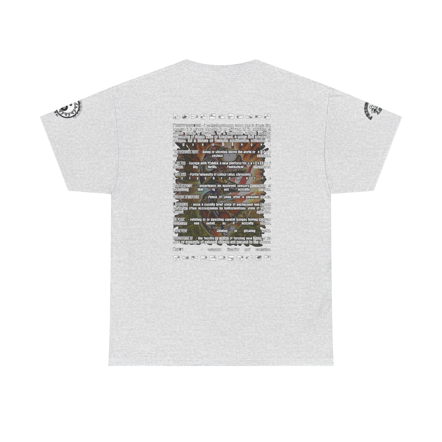 Psychedelic Mushroom Unisex Tee - Vibrant Colors Abstract Design
