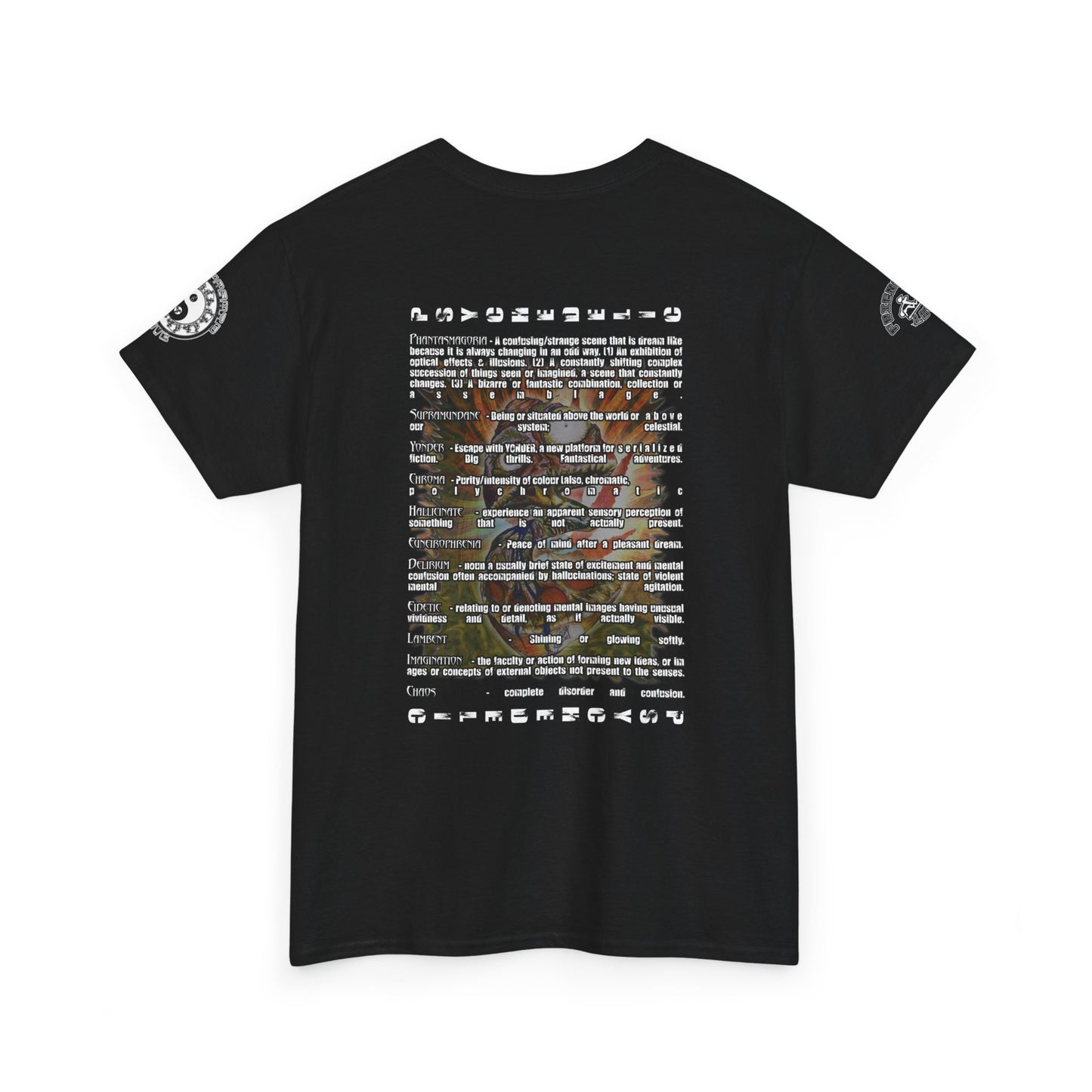 Psychedelic Mushroom Unisex Tee - Vibrant Colors Abstract Design