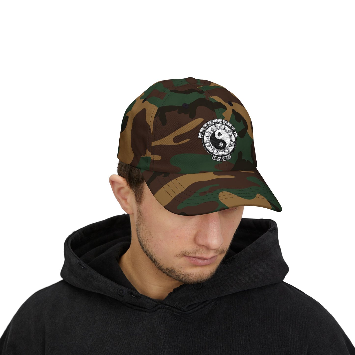 Yin Yang Friendship and Love dad cap hat