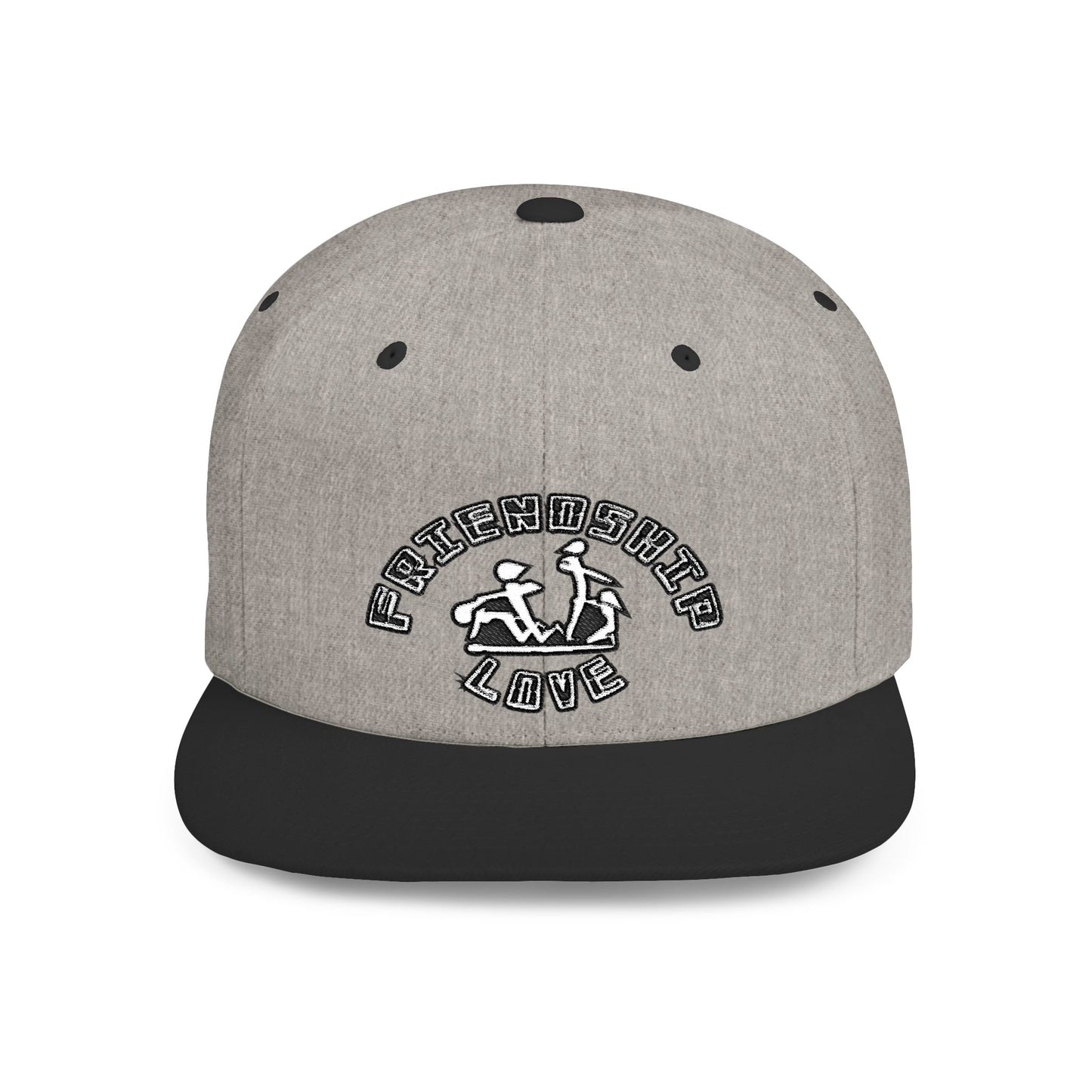 Snapback Hat for Adults - Yin Yang Sexual Innuendo Design
