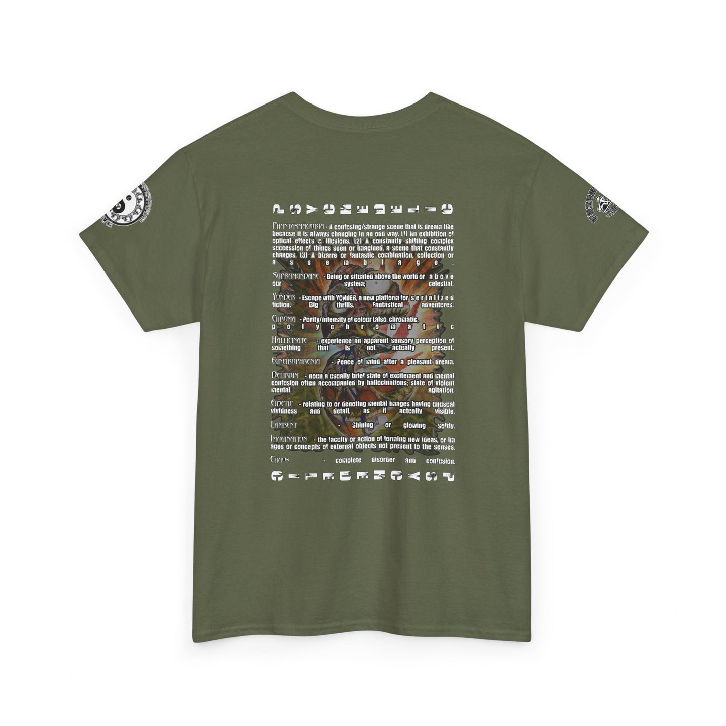 Psychedelic Mushroom Unisex Tee - Vibrant Colors Abstract Design