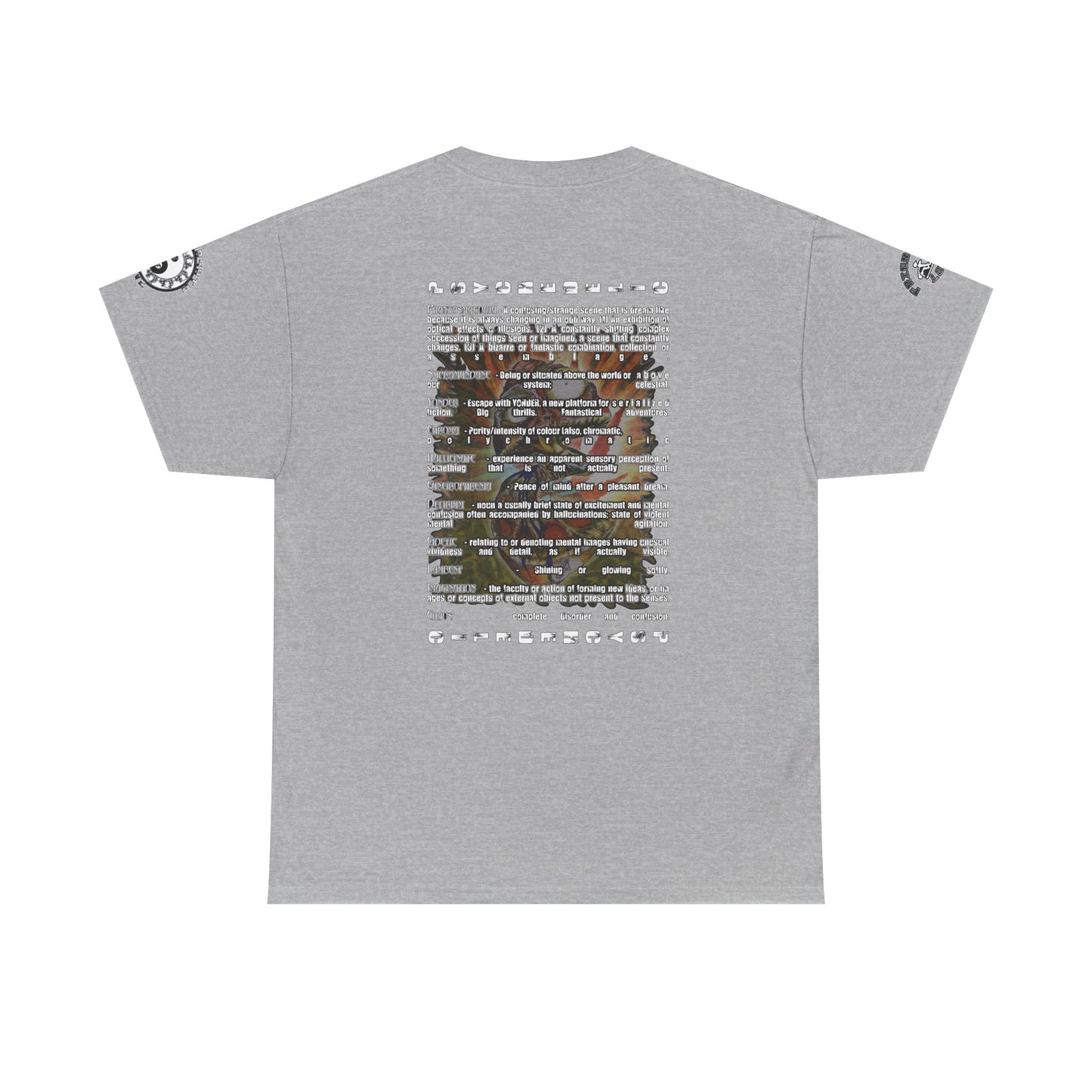 Psychedelic Mushroom Unisex Tee - Vibrant Colors Abstract Design