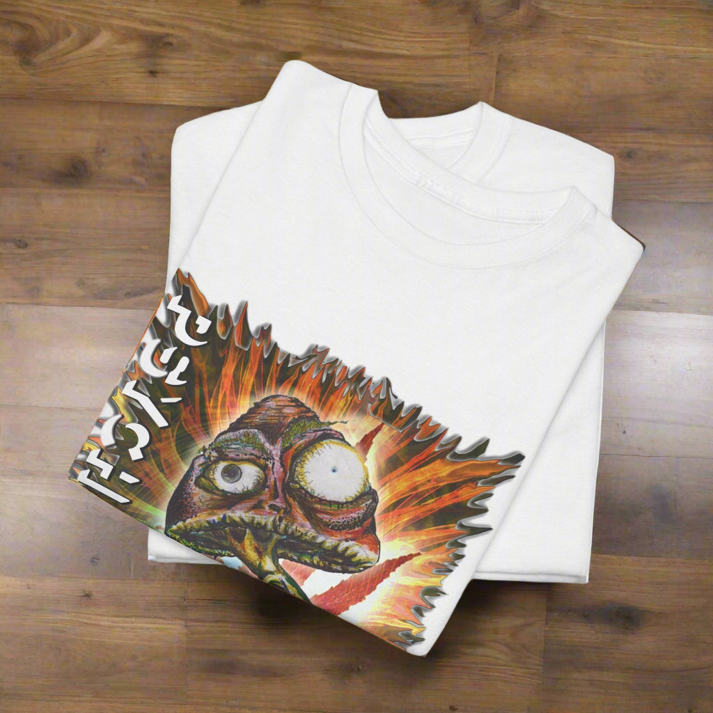 Psychedelic Mushroom Mary-Jane Leaf Tee