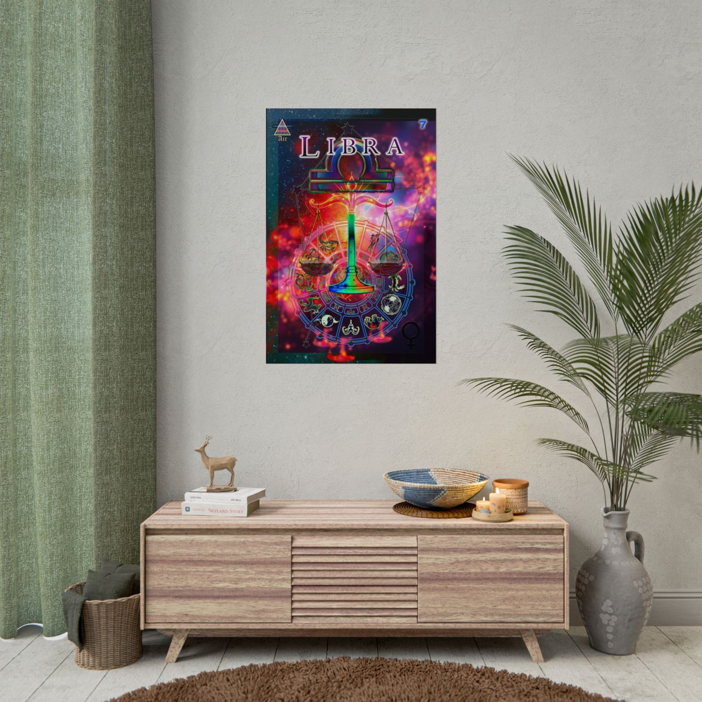 Libra Zodiac Poster