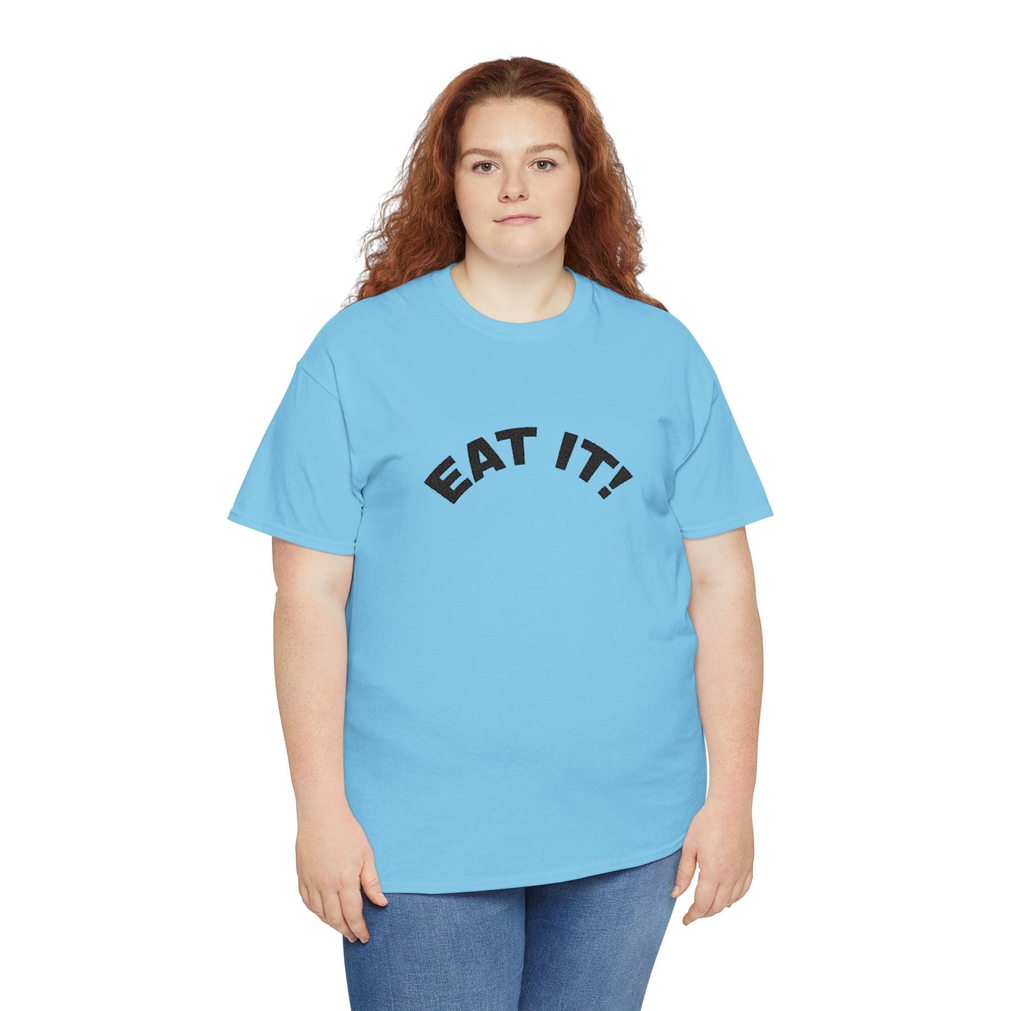 Funny Eat It Unisex Heavy Cotton Tee