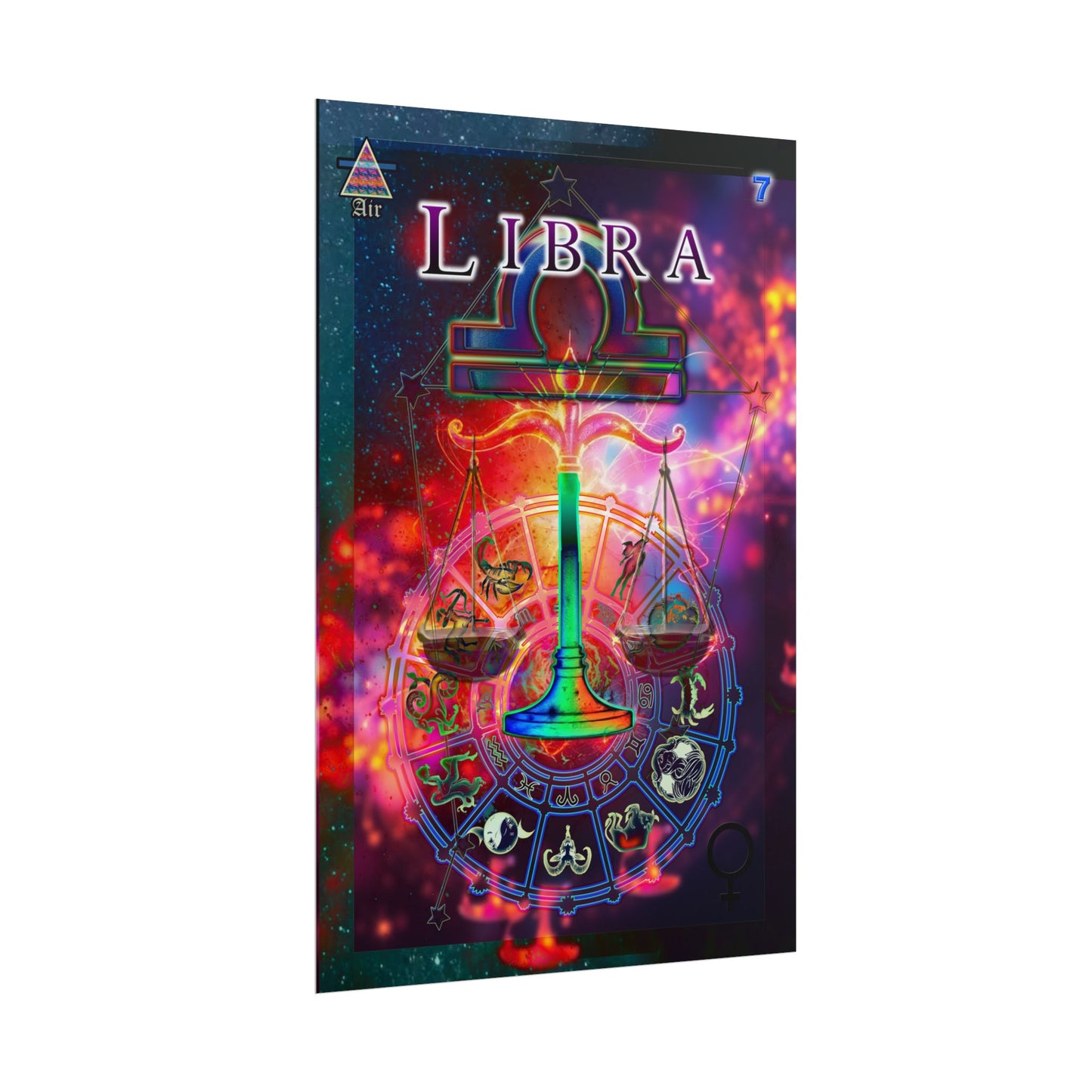 Libra Zodiac Poster