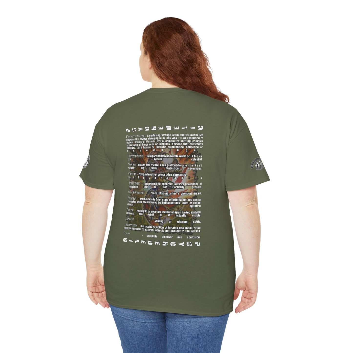 Psychedelic Mushroom Unisex Tee - Vibrant Colors Abstract Design