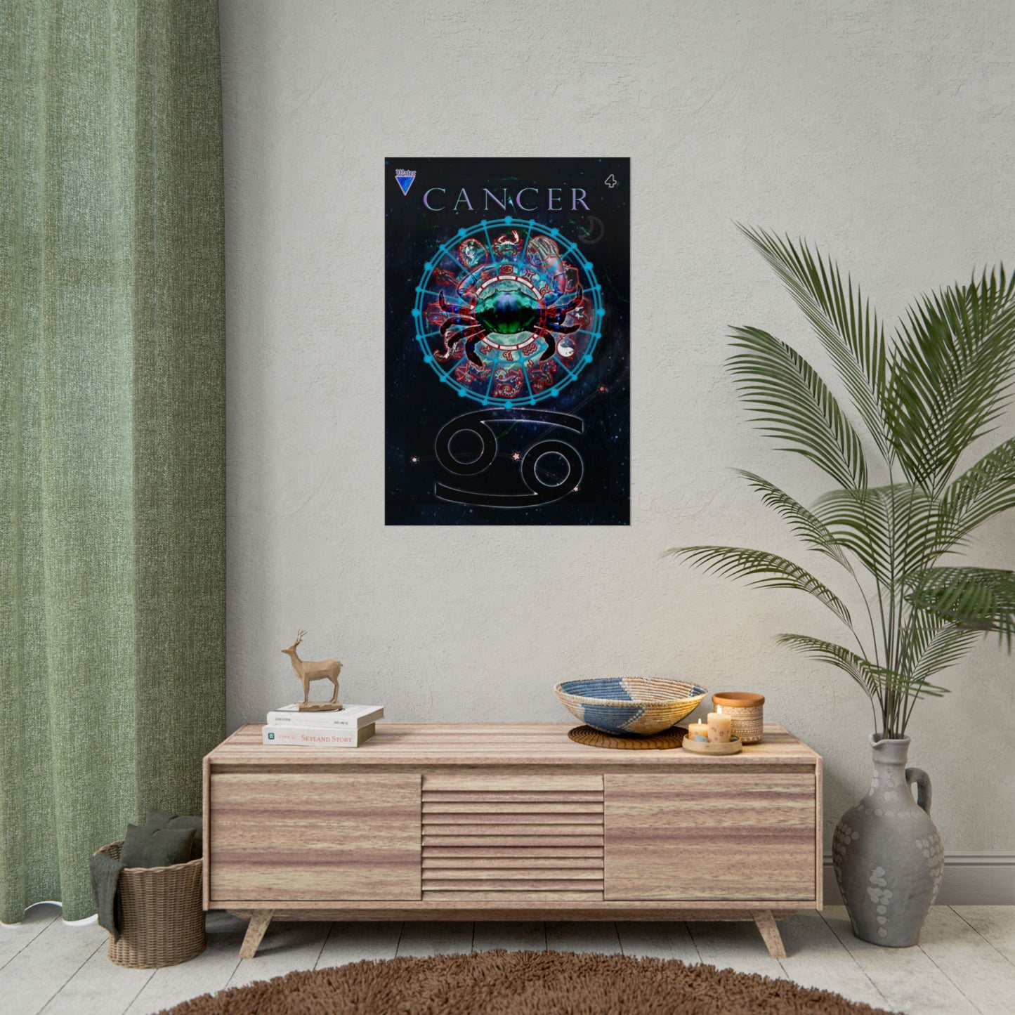 Cancer Astrology Poster