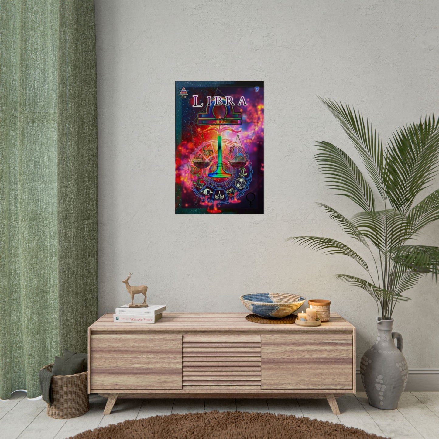 Libra Zodiac Poster