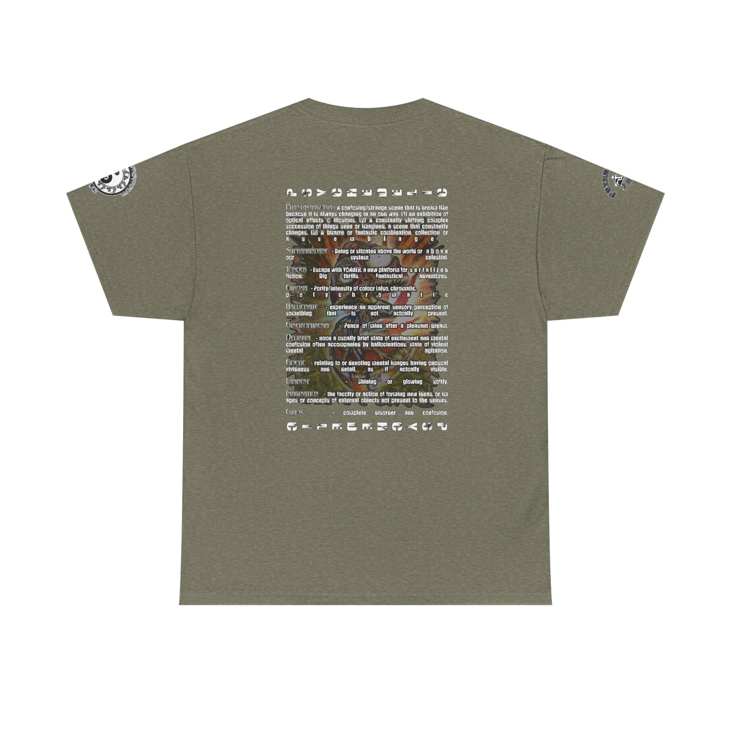 Psychedelic Mushroom Unisex Tee - Vibrant Colors Abstract Design