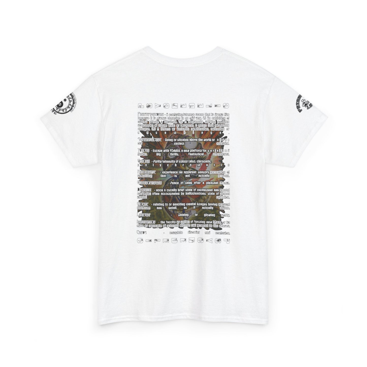 Psychedelic Mushroom Unisex Tee - Vibrant Colors Abstract Design