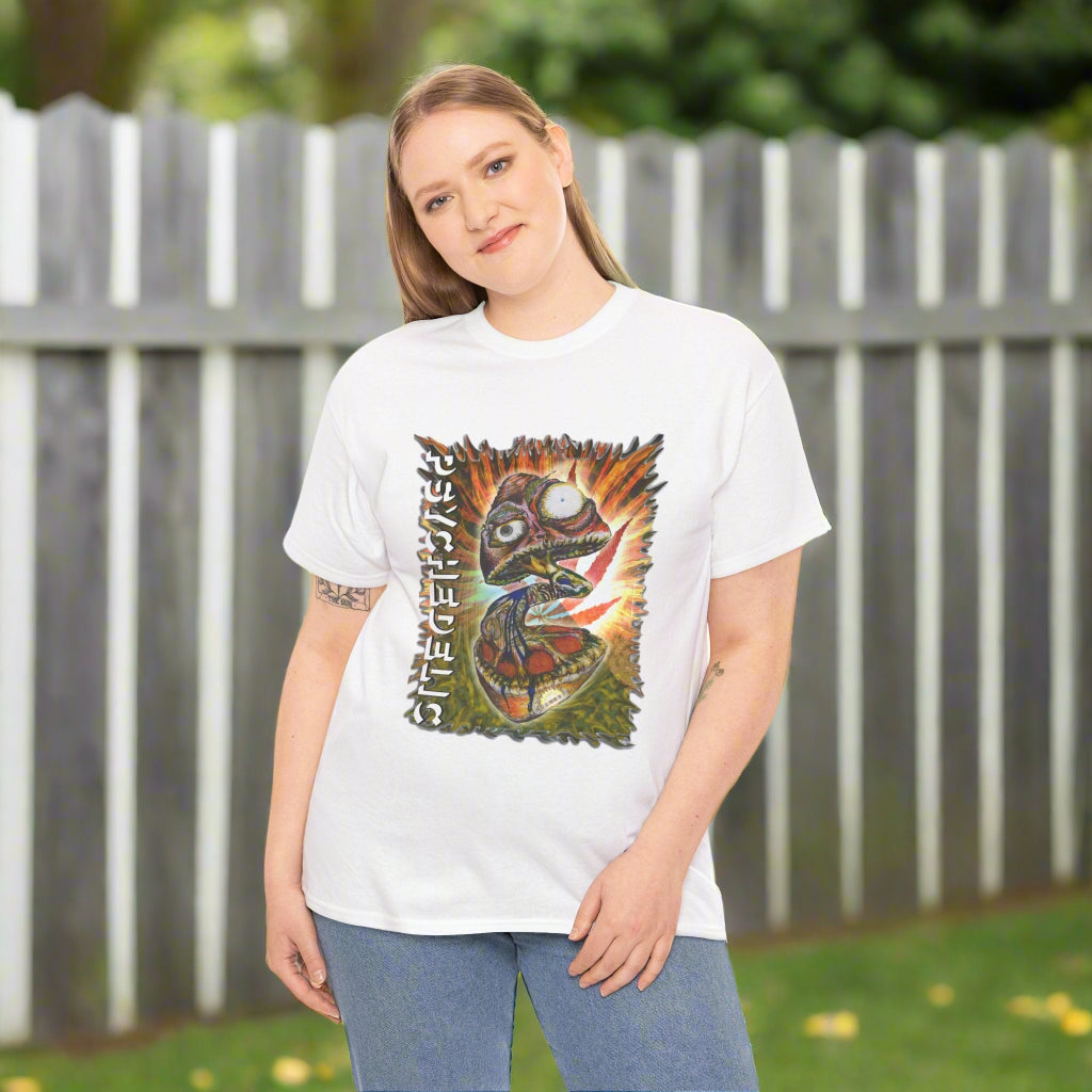 Psychedelic Mushroom Mary-Jane Leaf Tee