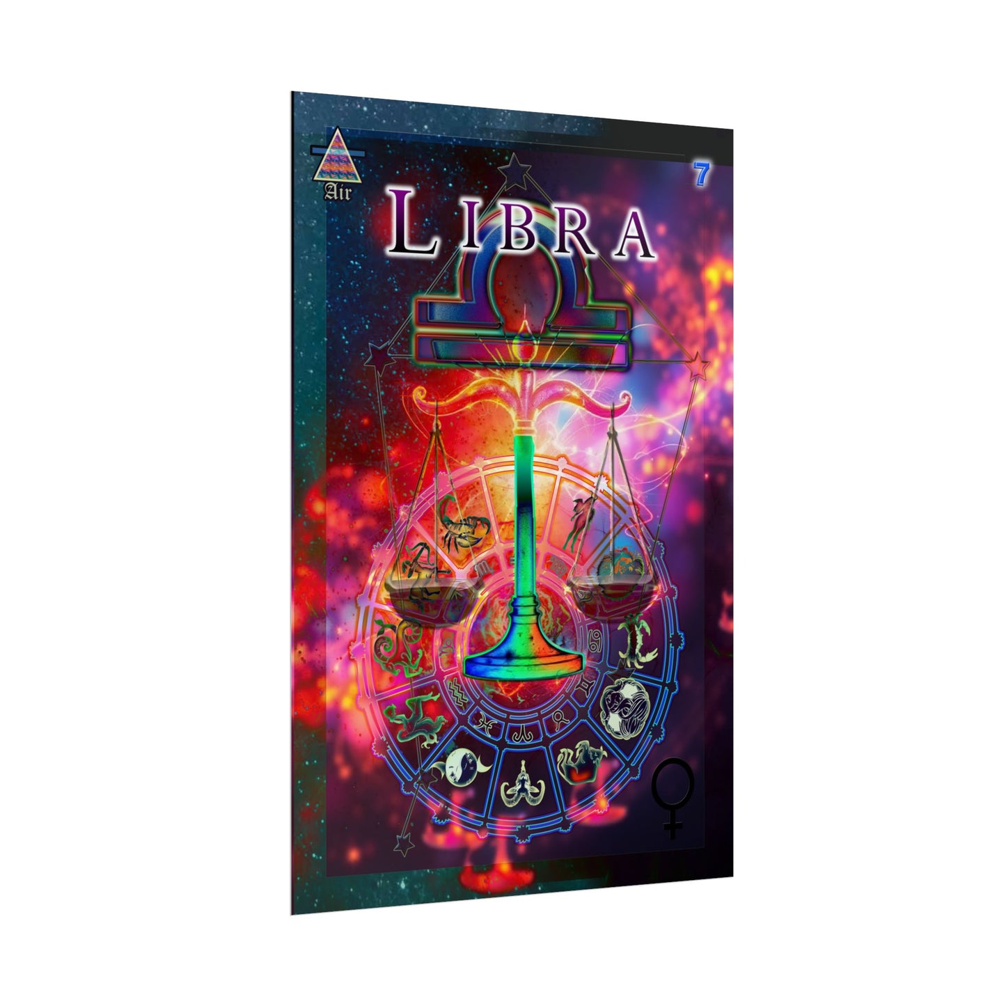 Libra Zodiac Poster