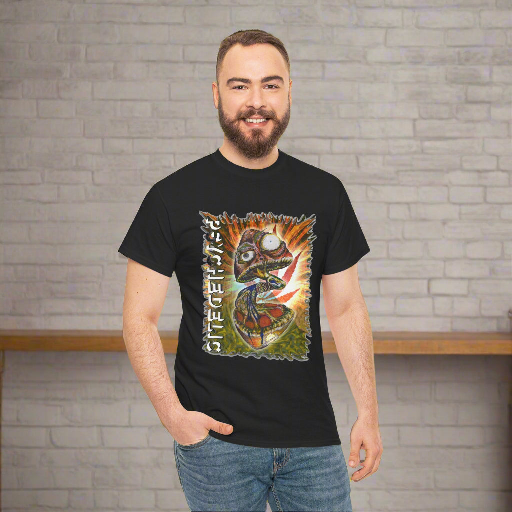 Psychedelic Mushroom Mary-Jane Leaf Tee
