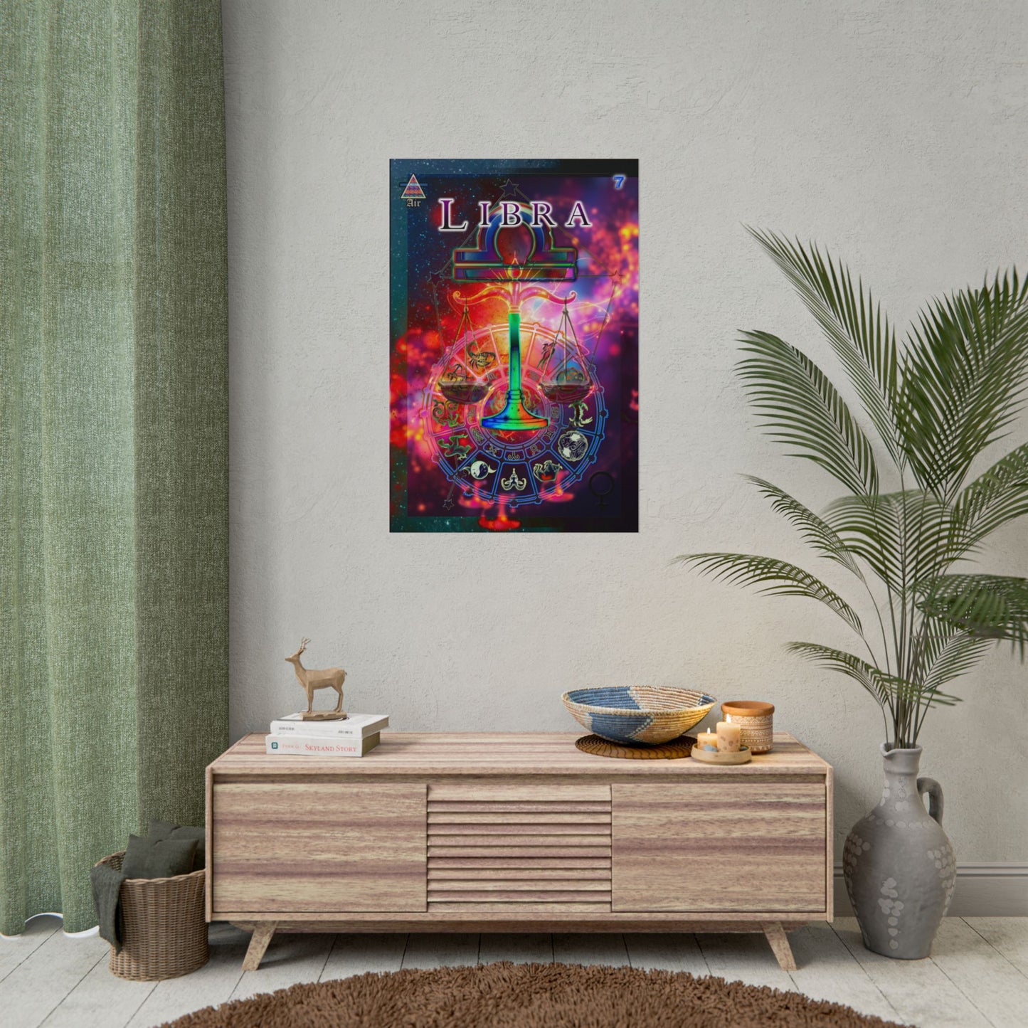 Libra Zodiac Poster