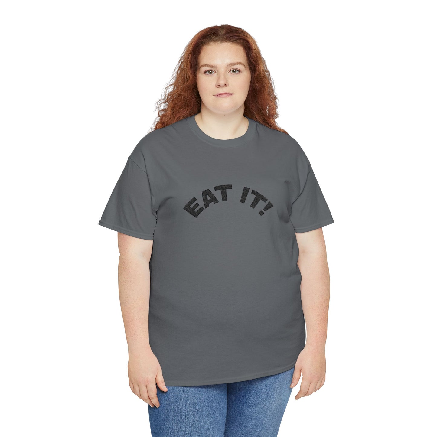 Funny Eat It Unisex Heavy Cotton Tee