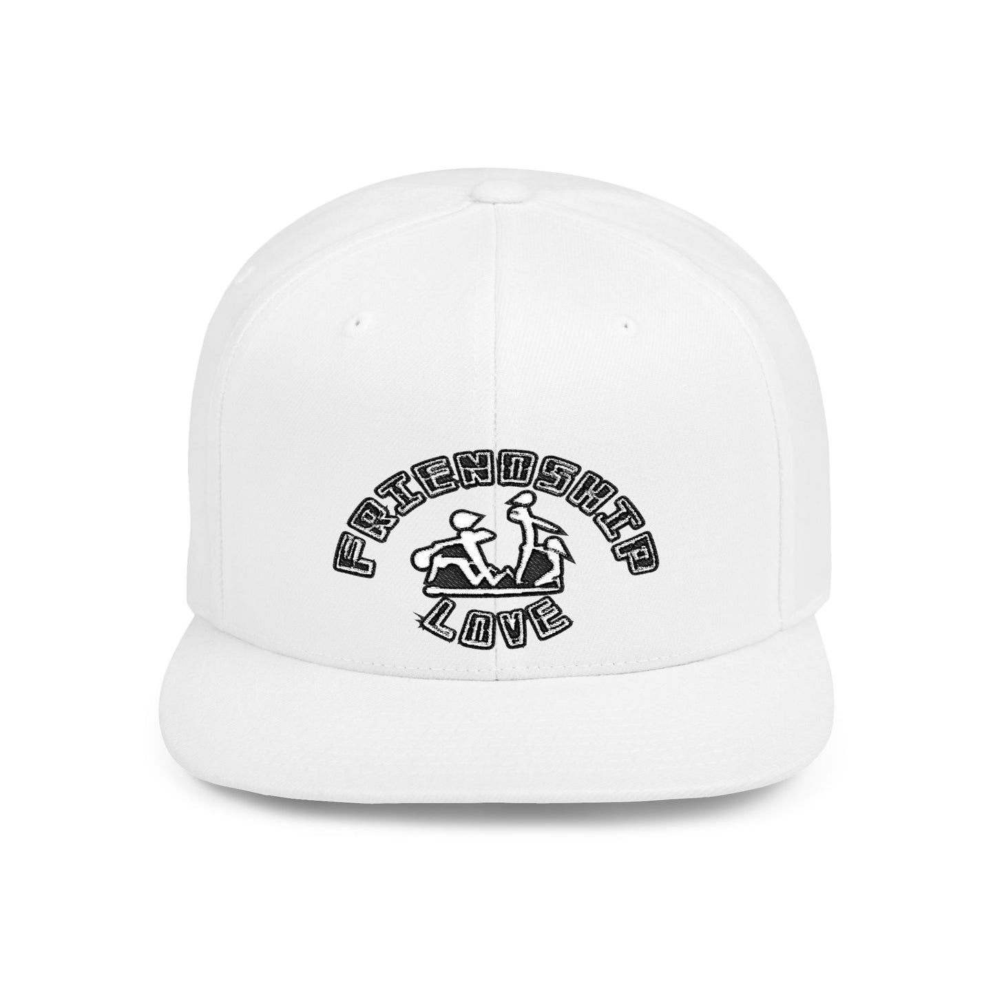 Snapback Hat for Adults - Yin Yang Sexual Innuendo Design