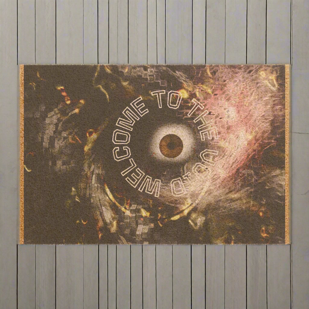 Cosmic Abstract Doormat