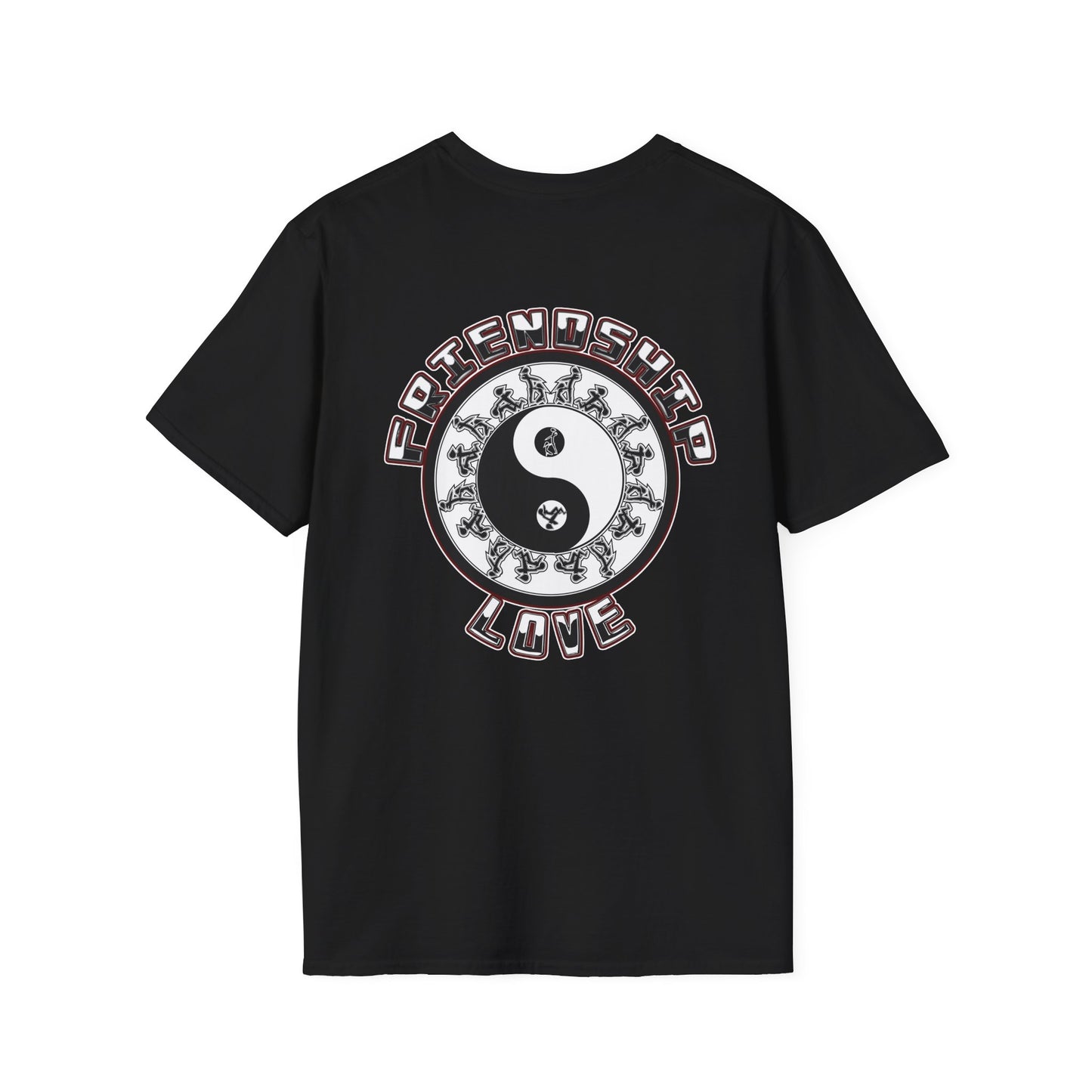 Yin-Yang with Spunk and Energy Unisex T-Shirt