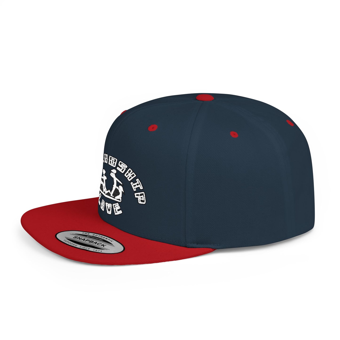 Snapback Hat for Adults - Yin Yang Sexual Innuendo Design