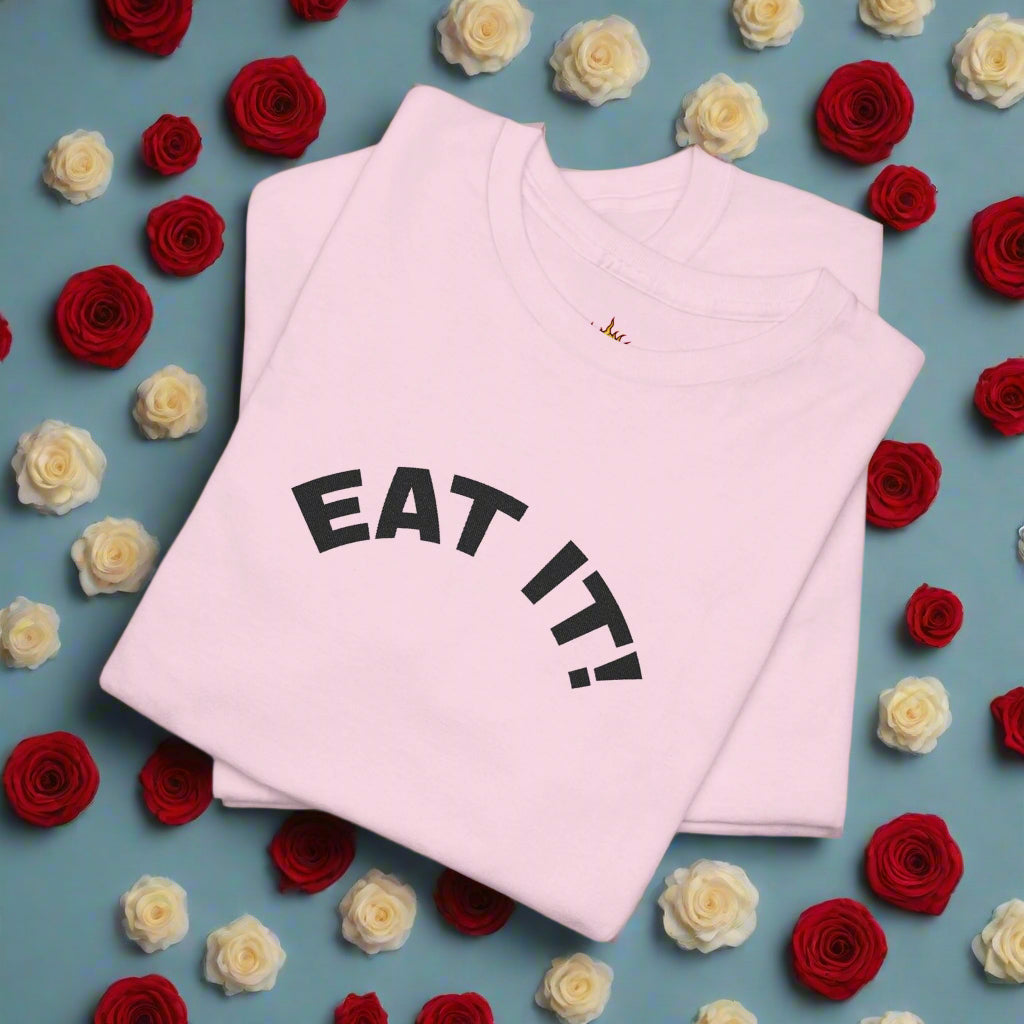 Funny Eat It Unisex Heavy Cotton Tee