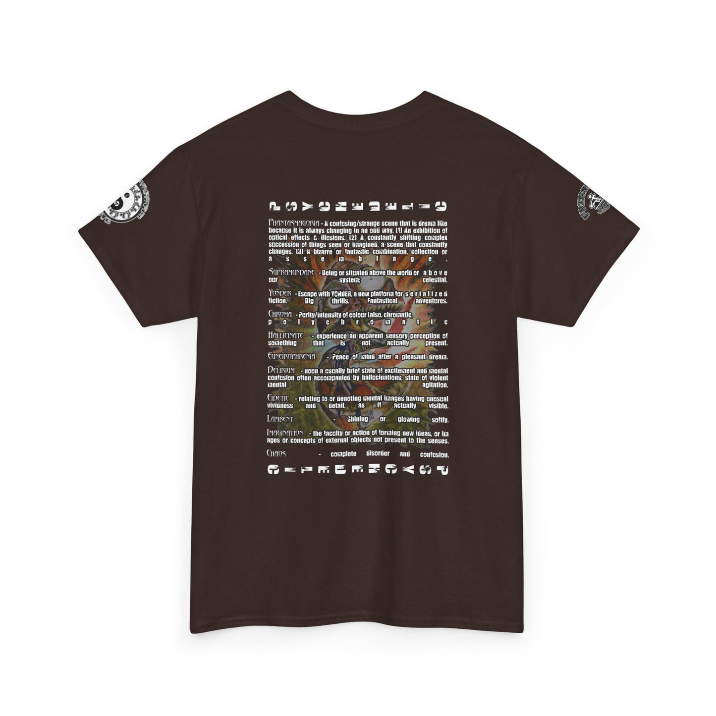 Psychedelic Mushroom Unisex Tee - Vibrant Colors Abstract Design