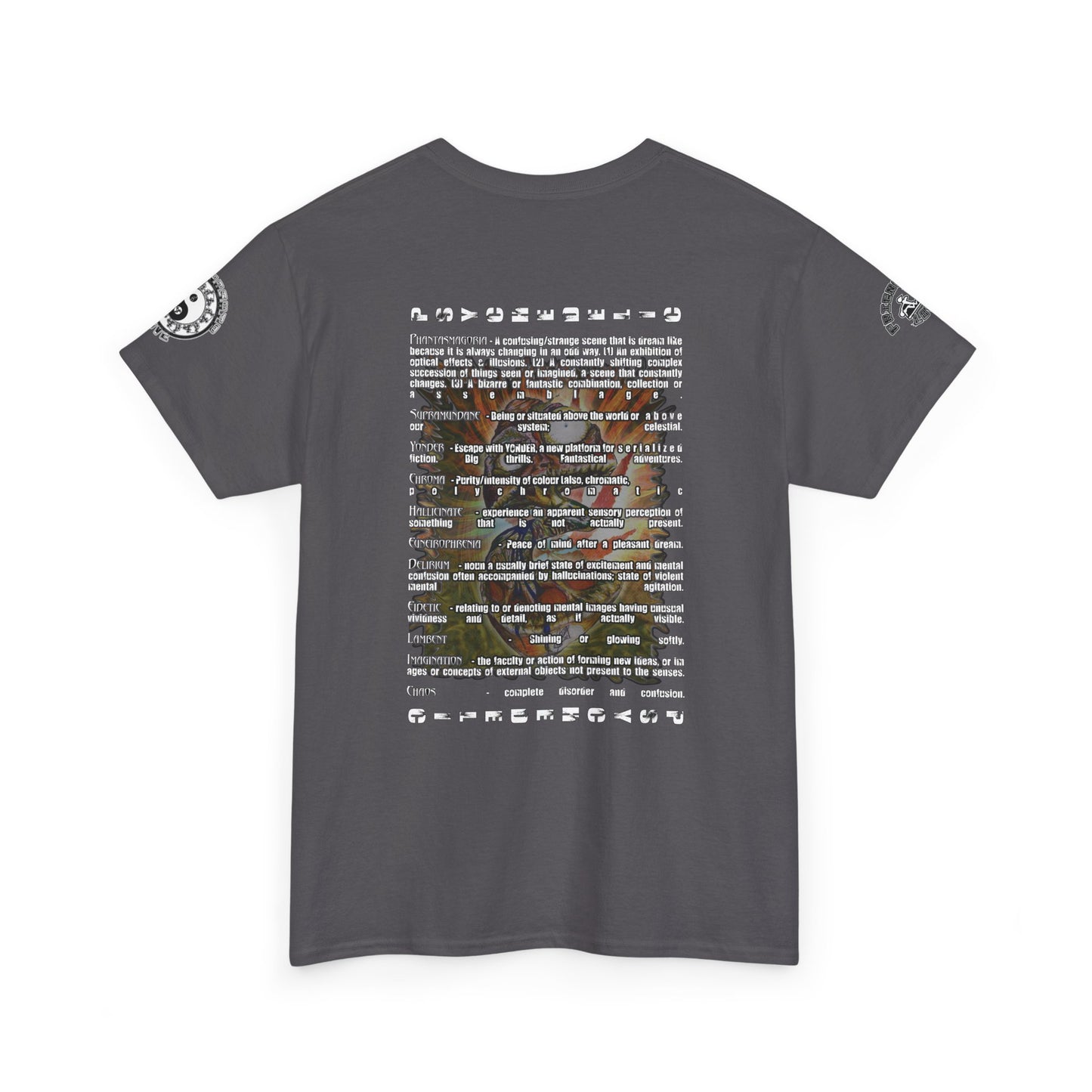 Psychedelic Mushroom Unisex Tee - Vibrant Colors Abstract Design
