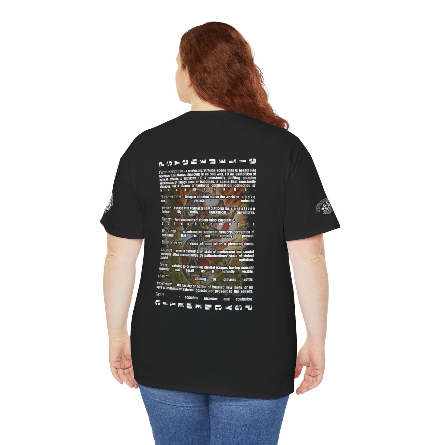 Psychedelic Mushroom Unisex Tee - Vibrant Colors Abstract Design