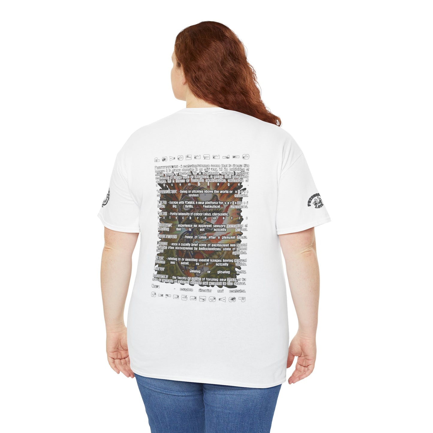 Psychedelic Mushroom Unisex Tee - Vibrant Colors Abstract Design