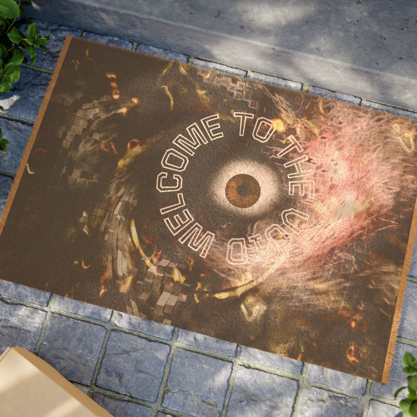 Cosmic Abstract Doormat