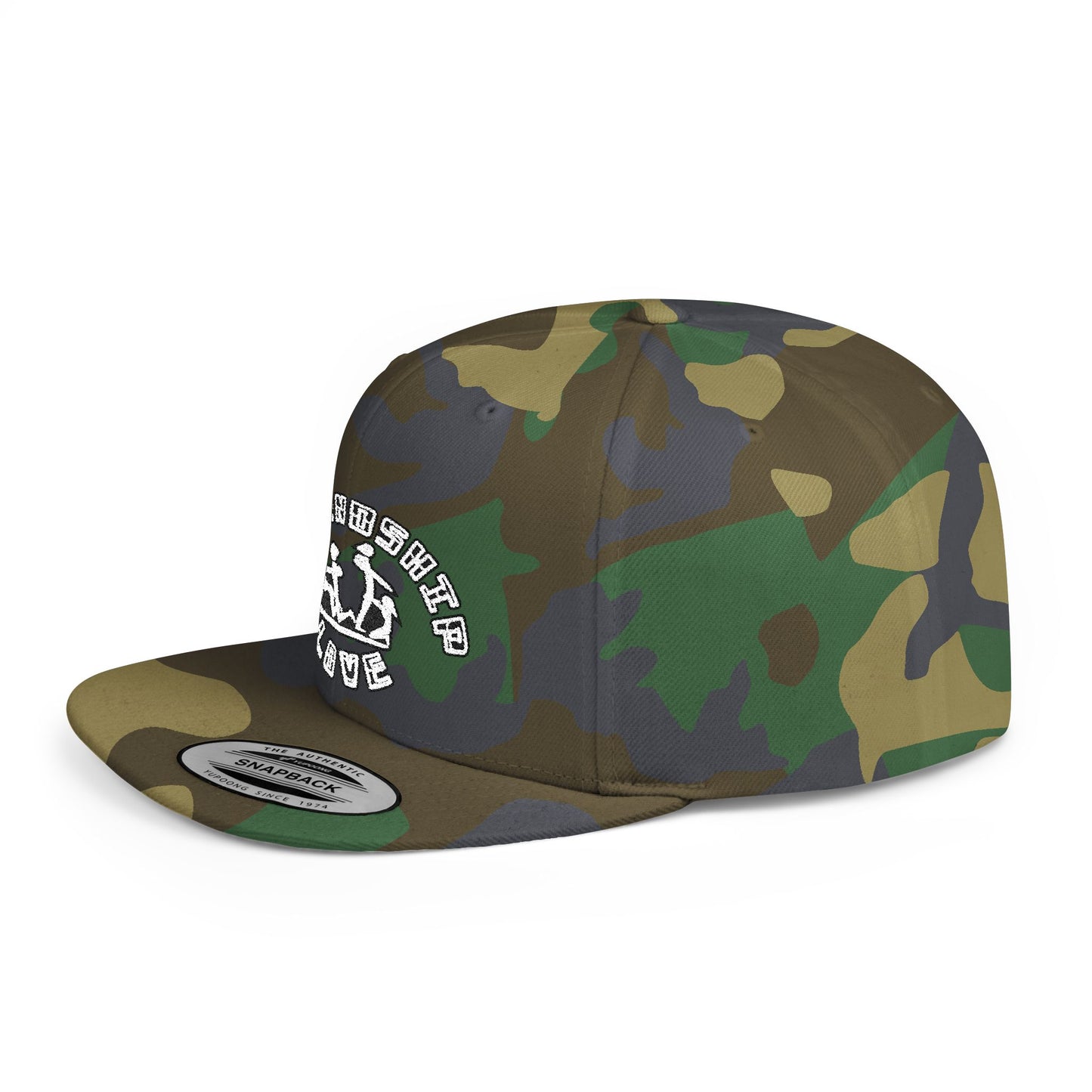 Snapback Hat for Adults - Yin Yang Sexual Innuendo Design