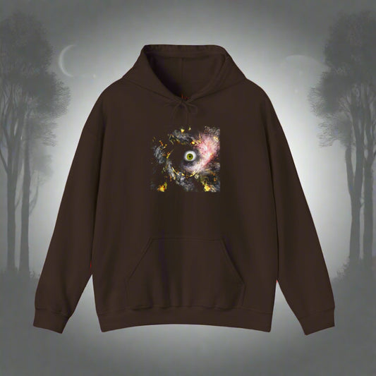 Cosmic Eye Hoodie Mystical Design for Astronomy Lovers