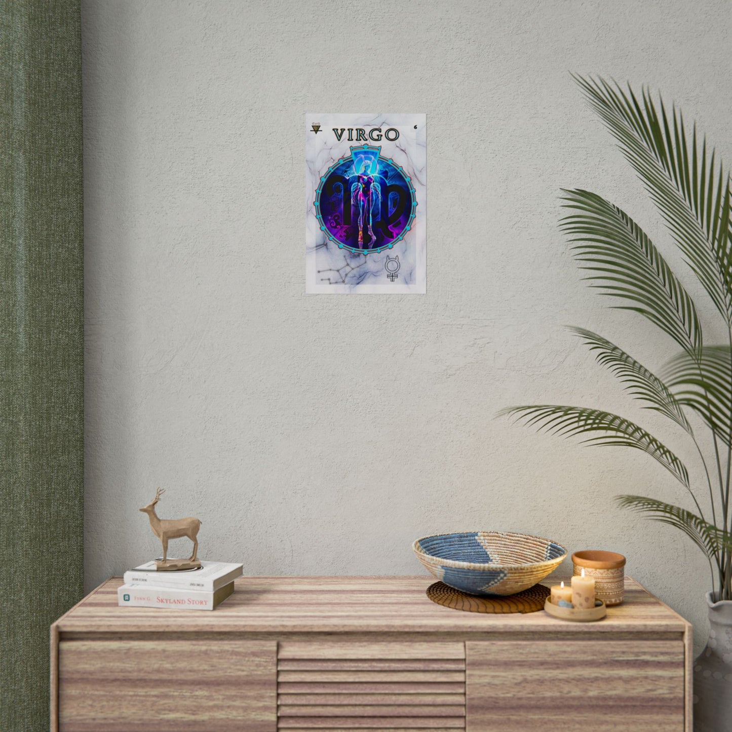 Virgo - Celestial Purity Poster