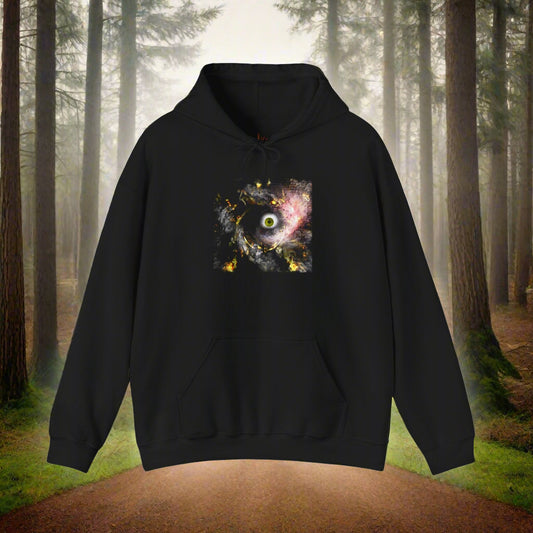 Cosmic Eye Hoodie Mystical Design for Astronomy Lovers