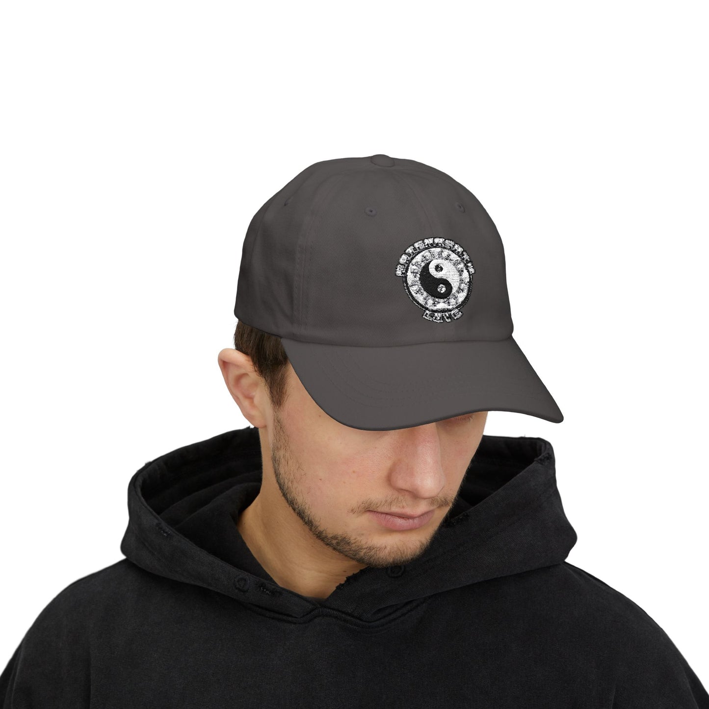 Yin Yang Friendship and Love dad cap hat
