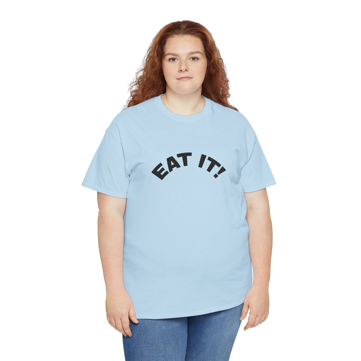 Funny Eat It Unisex Heavy Cotton Tee