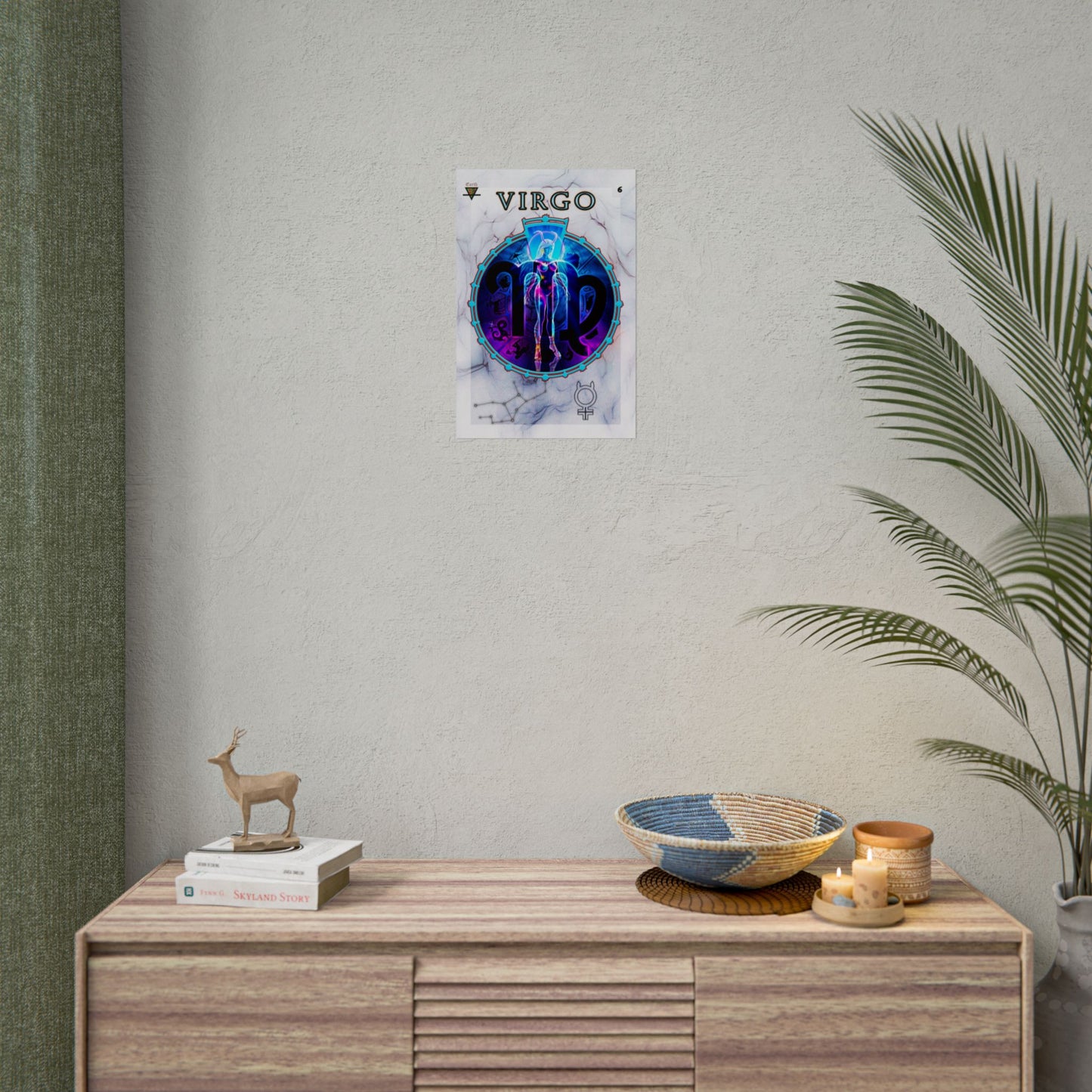 Virgo - Celestial Purity Poster