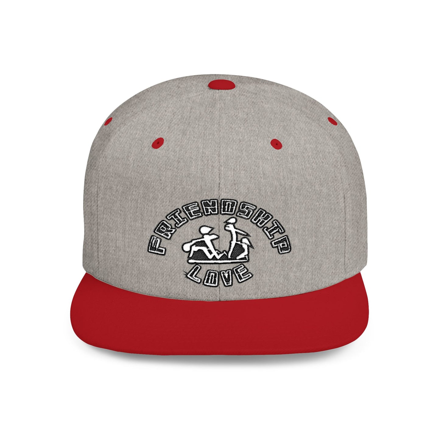 Snapback Hat for Adults - Yin Yang Sexual Innuendo Design