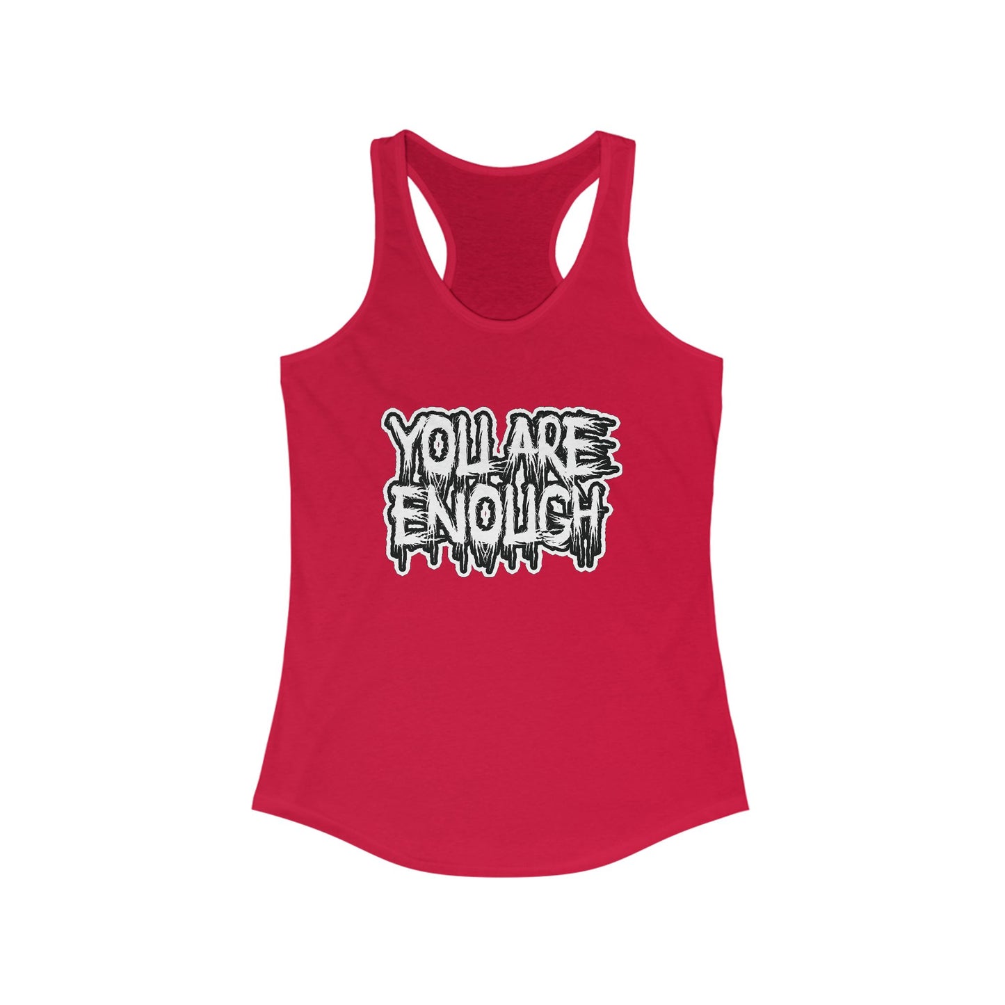 Gothic Sports Tank Top, You Are Enough